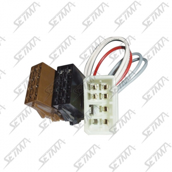 FAISCEAU AUTORADIO - FIAT - STILO / PANDA / PUNTO DEPUIS 2003 - IVECO DAILY DEPUIS 1996 - CONNECTEUR 7 VOIES