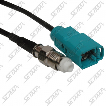 ADAPTATEUR D'ANTENNE -  FAKRA FEMELLE / FME MALE