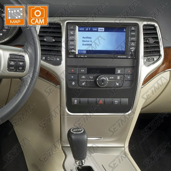 INTERFACE CHRYSLER/DODGE/JEEP - MYGIG AVEC BOUTON RECONNAISSANCE VOCALE - VIDEO + ENTREE CAMERA DE RECUL