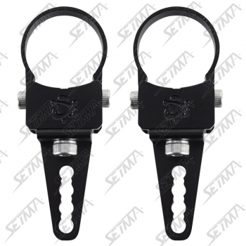 SUPPORT D:3.81CM - POUR FEUX A FIXER SUR BARRE CYLINDRIQUE OU PARE-BUFFLE