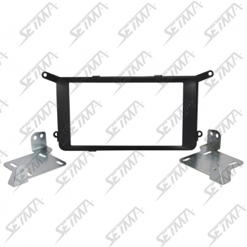 SUPPORT AUTORADIO 2 DIN - CITROEN  C4 AIRCROSS / MITSUBISHI ASX / PEUGEOT 4008 / DEPUIS 2012 - GRIS FONCE