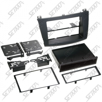SUPPORT AUTORADIO 1 DIN/2 DIN/2 ISO - MAZDA - MAZDA 3 (BL) DE 2009 A 2013