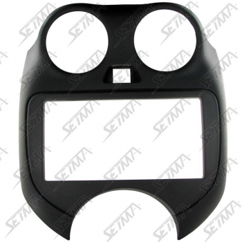 SUPPORT AUTORADIO 2 DIN - NISSAN - MICRA (K13) DE 2011 A 2013 - NOIR
