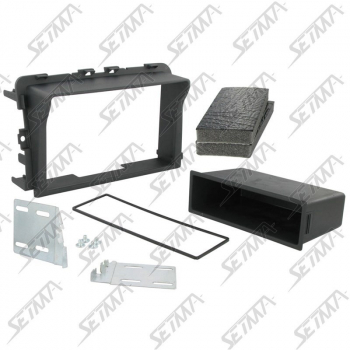 SUPPORT AUTORADIO 2 DIN - NISSAN PRIMASTAR (J4) / OPEL VIVARO (X83) / RENAULT TRAFIC II (EL / FL / JL) - SANS DISPLAY EOM