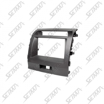 SUPPORT AUTORADIO 2 DIN - TOYOTA - LAND CRUISER 200 (V8) - DEPUIS 2008 - NOIR