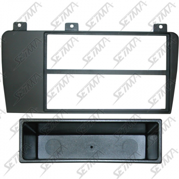 SUPPORT AUTORADIO 1 DIN/2 ISO - VOLVO - S60 (R/H) 2000-2009 / V70 (S/J/JV) 2000-2007 / XC70 (B) 2000-2007