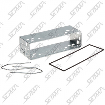 CAGE METAL UNIVERSELLE 1 DIN
