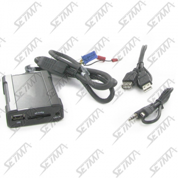 INTERFACE USB - RENAULT - TOUS MODELES 2000-2008 - CONNECTEUR MINI-ISO 20 VOIES