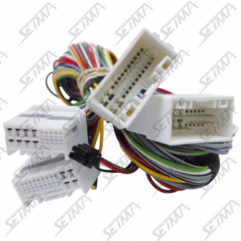 FAISCEAU MUTE POUR PARROT - HYUNDAI IX35 / KIA SPORTAGE - DEPUIS 2010 - RIO DEPUIS 2011 - VEHICULE NON AMPLIFIE