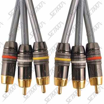CABLE AUDIO/VIDEO - RCA/RCA - 3 M