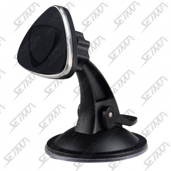 SUPPORT MAGNETIQUE A VENTOUSE - INCLINAISON 45&deg;