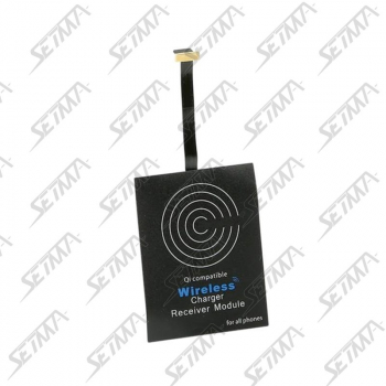 RECEPTEUR POUR CHARGEUR A INDUCTION QI COMPATIBLE MICRO USB