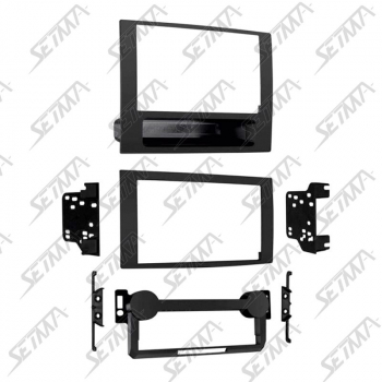 SUPPORT AUTORADIO 2 DIN - JEEP - COMPASS/PATRIOT - DE 2007 A 2008