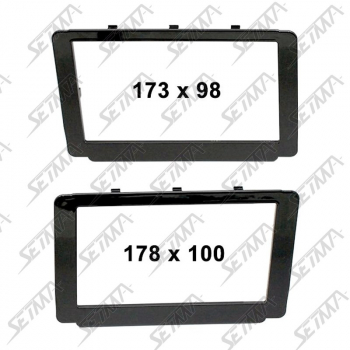 SUPPORT AUTORADIO 2DIN - TOYOTA HILUX DEPUIS 2015