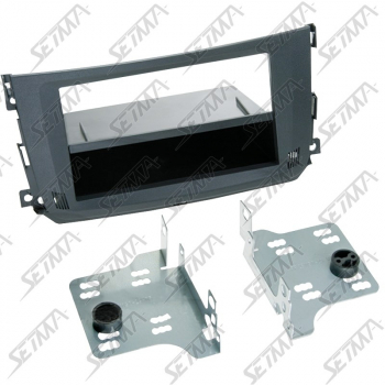 SUPPORT AUTORADIO 1 DIN/2 DIN - SMART - FORTWO (C451/A451) DE 2010 A 2014