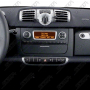 SUPPORT AUTORADIO 1 DIN/2 DIN - SMART - FORTWO (C451/A451) DE 2010 A 2014