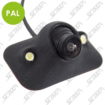 CAMERA DE RECUL ADHESIVE AVEC 2 LEDS ECLAIRANTES