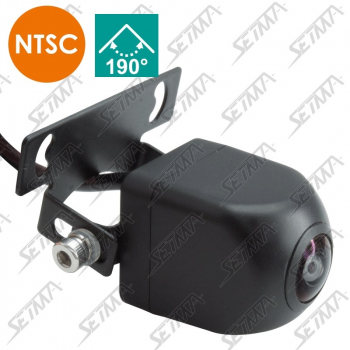 CAMERA DE RECUL MULTI VUES - GRAND ANGLE 190&deg; POUR RETROVISEUR C01RE00021