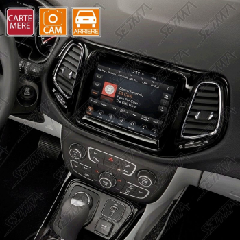 INTERFACE JEEP COMPASS DEPUIS 2018- UCONNECT 8.4" - VP4-RA - ENTREE CAMERA DE RECUL