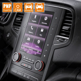 Protection écran Pour Renault Espace R-Link 2 8,7" - 6 Films Ultra-clairs, Anti-rayures - 4