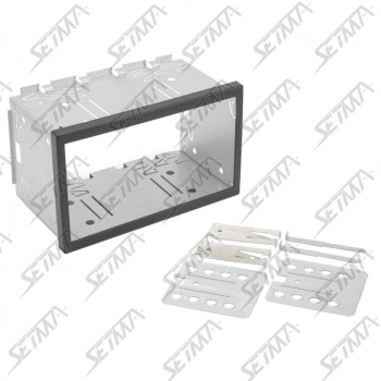 SUPPORT AUTORADIO 2 DIN - MERCEDES ML (W163) JUSQU'A 2005 - VANEO (W414) DE 2002 A 2005 - NOIR