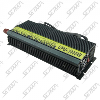 SURVOLTEUR 12VDC-220VAC - 50HZ - 1000W - QUASI SINUS - FONCTION CHARGEUR