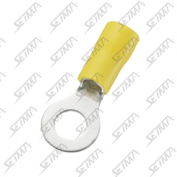 COSSE DE MASSE PRE-ISOLEE - 6.4 MM - CABLE 2.63 - 6.64 MM2