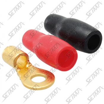 COSSE DE MASSE POUR AMPLIFICATEUR - 4.3 MM - CABLE 2.6 - 6.6 MM2