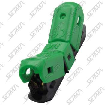 RACCORD RAPIDE AUTODENUDANT VERT - 20 A - CABLE 2.25 - 3 MM2
