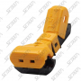 CONNECTEUR RAPIDE DE DERIVATION JAUNE - 15A - CABLE 1.25 - 2  MM2