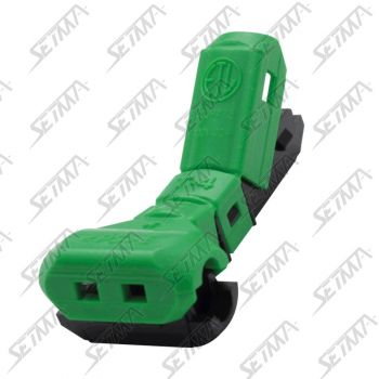 CONNECTEUR RAPIDE DE DERIVATION VERT - 20A - CABLE 2.25 - 3 MM2