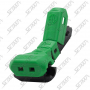 CONNECTEUR RAPIDE DE DERIVATION VERT - 20A - CABLE 2.25 - 3 MM2