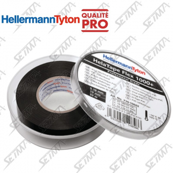 RUBAN ADHESIF ISOLANT PVC - HELLERMANTYTON - 19 MM X 20 M
