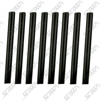 BATONS DE COLLE POUR PISTOLET THERMIQUE - 8 x NOIRS