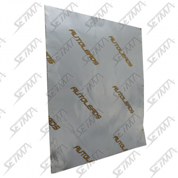ISOLANT BUTYL - ISOLANT PHONIQUE - GOUDRON 40 X 40 CM