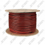 CABLE HAUT-PARLEUR - BICOLORE - DIAMETRE 2 X 0.75 MM2 - 100 M