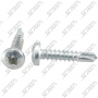 VIS NOIRE TETE LARGE AUTO FOREUSE - DIAM TETE : 8MM - 4.2MM X 19MM