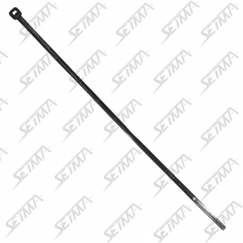 COLLIER PLASTIQUE NOIR - 203 MM X 4.6 MM