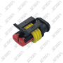 CONNECTEUR ETANCHE 2 VOIES POUR TERMINAL FEMELLE - 26 MM