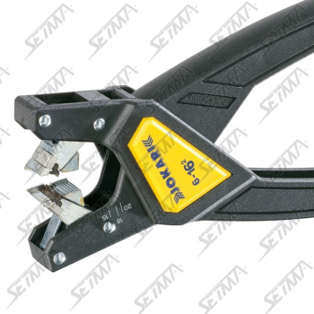 PINCE A DENUDER/DEGAINER POUR SECTION DE 6 A 16 MM2 - LONGUEUR166 MM - 124.5 G