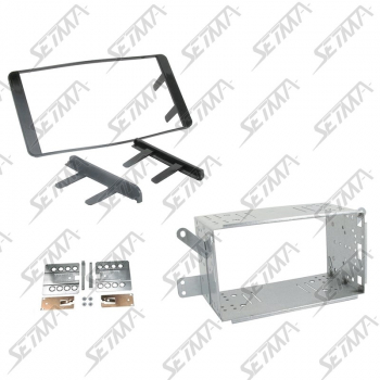 SUPPORT AUTORADIO 2 DIN - TOYOTA - HILUX DE 2007 A 2012