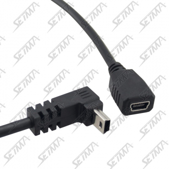 CABLE MINI-USB - MALE/FEMELLE