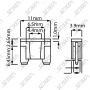 FUSIBLE MINI LOW PROFILE ATM / 10.9 MM - 10A