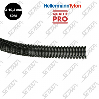 GAINE ANNELEE FENDUE - DIAMETRE INTERNE 10.3 MM / DIAMETRE EXTERNE 15.8 MM - 50 M