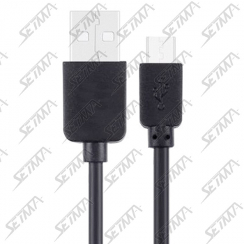 CABLE USB / MICRO USB - COMPATIBLE SAMSUNG/LG/MOTOROLA.. - 1M