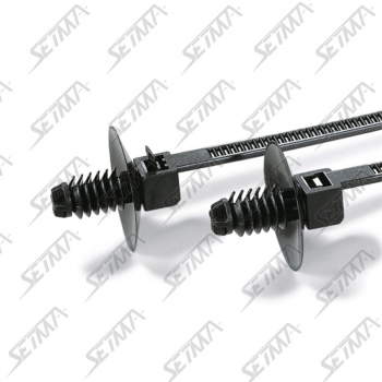 LANIERES A FIXATION TYPE SAPIN - 110 X 25 MM - DIAM PERC : 5 MM - JUPE : 13 MM
