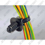 LANIERES A FIXATION TYPE SAPIN - 110 X 25 MM - DIAM PERC : 5 MM - JUPE : 13 MM