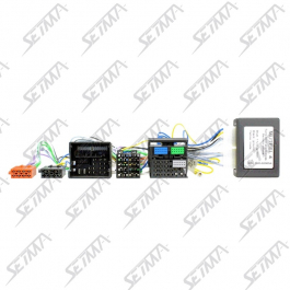 FAISCEAU MUTE - AUDI / SEAT / SKODA / VOLKSWAGEN - DEPUIS 2013 - SYSTEME AVEC HP CENTRAL