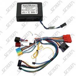 FAISCEAU MUTE - AUDI / VOLKSWAGEN - TOUS MODELES JUSQU'A 2007 - CONNECTEUR ISO - VEHICULE SEMI AMPLIFIE - BOSE