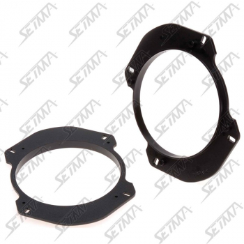 SUPPORT HAUT-PARLEUR 130 MM - ALFA ROMEO 147-GTV-SPIDER / FIAT MULTIPLAT / PEUGEOT 306 SW - AVANT-ARRIERE